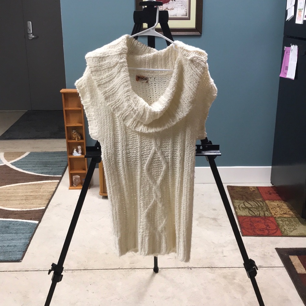 Knitted sweater dress